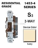 1453-4I Leviton 3-Way Toggle Switches