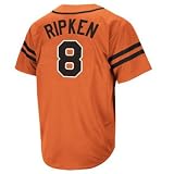 Cal Ripken Jr. Baltimore Orioles Majestic Cooperstown Heater Jersey - M