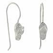 Sterling Silver Flip Flop Summer mini Kid Earrings