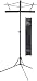 Musical Instruments : Stagg Music Folding Music Stand with Carrying Bag