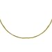 14k Yellow Gold Triple-Strand Rope Chain Necklace