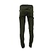 Kayden K - Men's Front Knee Zip Rips Jean - Light Olive