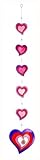 Review Ellwoods of Dumfries  / Suncatcher Six Hearts, Red