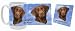   - Chocolate Labrador Mug and Coaster Combo