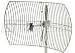 2.4GHz Square GRID Parabolic Antenna 24dBi