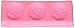 Longzang F0189 Fondant Silicone Sugar Craft Mold, Mini