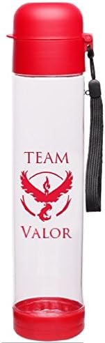 Pokemon Team Valor Water Bottle 23 oz (Red)