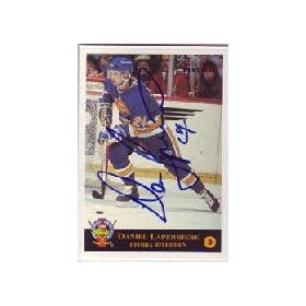 Daniel Laperriere, Peoria Rivermen, 1994 Classic Autographed Card