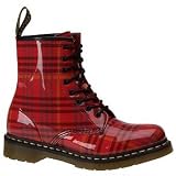 Dr. Martens Women's 1460 W Boot,Red,7 UK (US Women's 9 M)