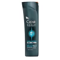CLEAR MEN SCALP THERAPY AntiDandruff Shampoo, Clean & Refresh, 12.9 Fluid Ounce