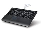 Advance - Clavier Compact Sans Fil - AZERTY - Touchpad Intégré - Smart Touch - CLA-PAD1RF - Noir