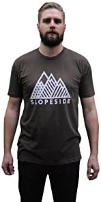 Snowboarding // Skiing 'Slopeside' Shirt - Ski Snowboard Men's Espresso Brown T-shirt (X-Large)
