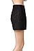 Little Smily Women's A-line High Waist Faux Suede Mini Skirt