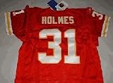 Priest Holmes Kansas City Chiefs Authentic Reebok NFL Football Jersey (Red)