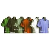 PING 2008 Men's Renton Textured Golf Polo Shirt (Pearl White - L)