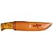 Helle Messer Helle Outdoormesser, Modell 4 Fjellkniven, Dreilagenstahl, masurische Birke, Lederscheide 166410