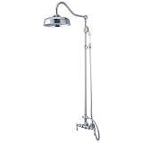 Shower Combination with Metal Rubbed Bronze