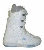 DC Phase Womens Lace Delta-Liner Snowboard Boots Size 8 White-Carolina-Blue