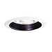 Cooper Lighting 30PAT Super Trim AIRTITE Baffle, White Trim / Black Baffle