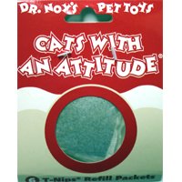 KONG Cats with an Attitude Cat Toy, Catnip Refills, Cat Toy, 6/pack