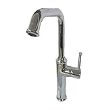 〔INK-03030242G〕　シングルレバーハンドル　トールタイプ　混合水栓　シルバー（銀）