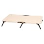Coolaroo Elevated Pet Bed, Foldable Steel-Framed, Large, Steel Gray