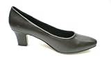 Ladies Brown Matt Office Wear Court Shoes
