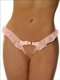 Bad Girl Buckle-Up Crotchless Panty