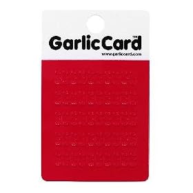 Garlic Cards Red