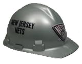 New Jersey Nets Hard Hat Tough Lightweight Protection Patented Shock Absorbing Suspension