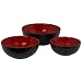 CorningWare Creations Ryku 3-pc. Bowl Set - China Red