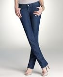 Ann Taylor Women's Uptown Wash Tall Modern Uptown Straight Leg Jeans