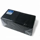 Cocktail Napkins Black (Pack of 250)