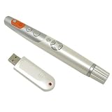 RF Wireless Laser Pointer with Page Up down left Right and Click Presentation Function- SP200-Rechargeable