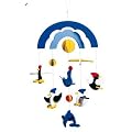 Children's Nursery Hanging Wooden Mobile - Arctic