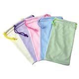 Sunglasses / Eyeglasses Storage Fabric Sack / Pouch in Pastel Colors