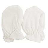 Produkt-Bild: Baby Kratzhandschuhe f&uuml;r Neugeborene (2 Paar) (Einheitsgr&ouml;&szlig;e) (cremefarben)