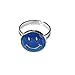 Tinksky Mood Ring Adjustable Smiley Face Color Change Emotion Feeling Finger Ring
