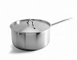 Review Danesco 6123080 / Danesco Gastronome Pro Stainless Steel 8.45-Quart Sauce Pan with Lid