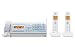 SHARP fappy SIMPL+ �f�W�^���R�[�h���X�t�@�N�V�~�� ���ʎ� �q�@2��^�C�v �V���L�[�u���[ UX-D27CW-A
