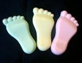Baby's Little Feet - Baby Shower Favor Soaps - Set of 12