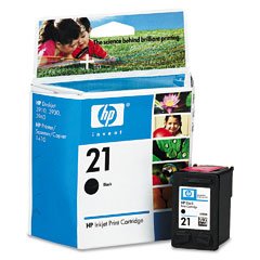HP 21 Black Inkjet Print Cartridge (C9351AN#140)