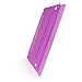Top Case Rubberized Hard Case Cover for 15-inch Macbook Pro Bundle with Soft Sleeve Bag, Silicone Keyboard Cover, LCD HD Clear Screen Protector and Mouse Pad - Purple