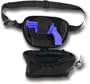 Bulldog Black Fanny Pack with Black Trim (Small)