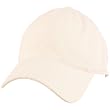 Cotton Twill Baseball Ball Cap Adjustable Hat White