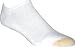Gold Toe Men's Cotton Liner Athletic Sock, Black, 3-Pack