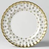 Spode Fleur de Lys Gold Dinner Plate