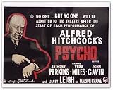 Movie Posters Alfred Hitchcock's Psycho Poster