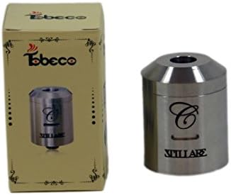 Tobeco Stillare Clone For 26650 Oversized Mods in Sterling Silver (28.5mm)