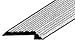 M-D BUILDING PRODUCT 79038 VINYL FLOOR TILE EDGE - 3/4x36